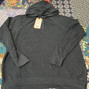 Prana Women's Crew Neck Sweater - Dark Bluish Grey